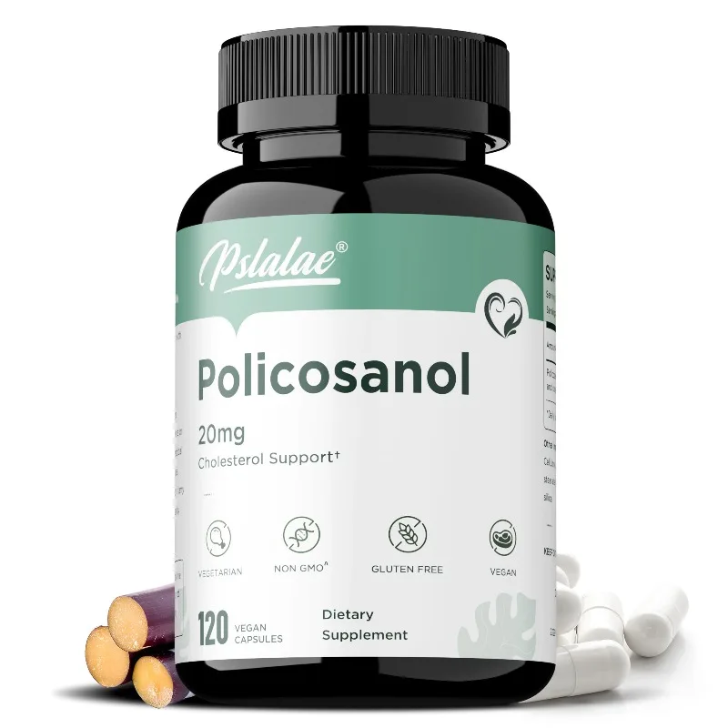 Policosanol Supplement - Improves Circulation, Maintain Healthy Cholesterol Levels, Supports Heart and Cardiovascular Health