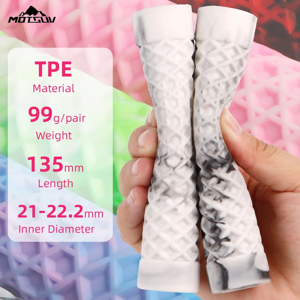 

Non-slip Bmx Handle Grip TPE Bicycle Grips MTB Bike Handlebar Rubber Cycling