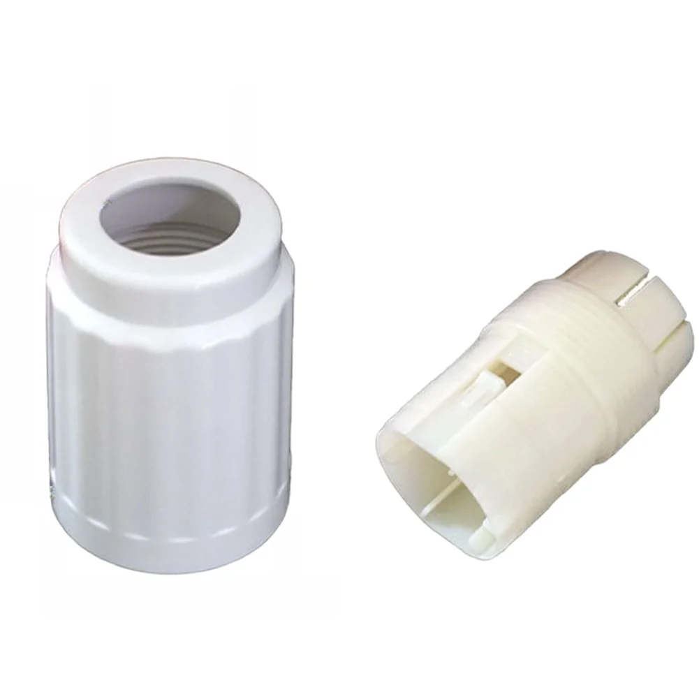 Plastic Height Adjustment Locking Nut Inner Connector For Pedestal Fan Extension Pipe Repair Parts 22mm 25mm Black White