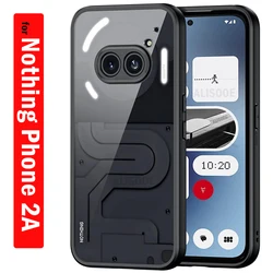 HD Transparent Funda for Nothing Phone 2A Case Ultra Thin Clear Shockproof Cover Capa for Nothing phone (2a) A142 6.7'' Case