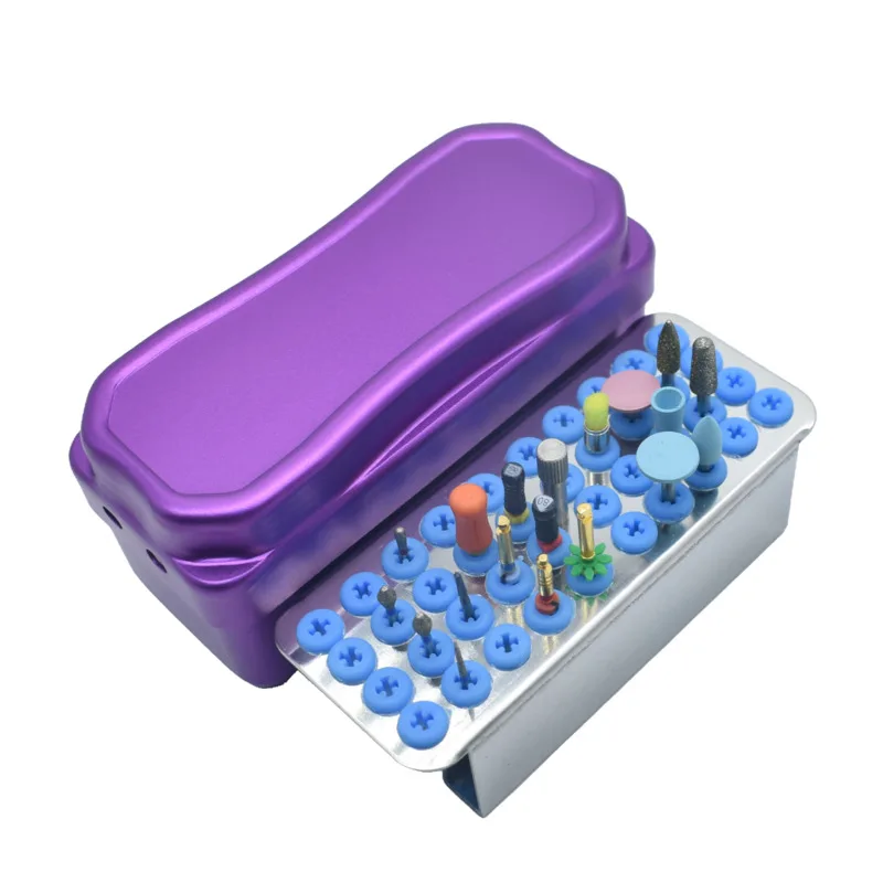 

Держатель для стоматологических боров и насадок, блок для инструментов, коробка для дезинфекции эндодонтических файлов, автоклавируемый, подходит для FG/RA, подставка для эндодонтической чистки