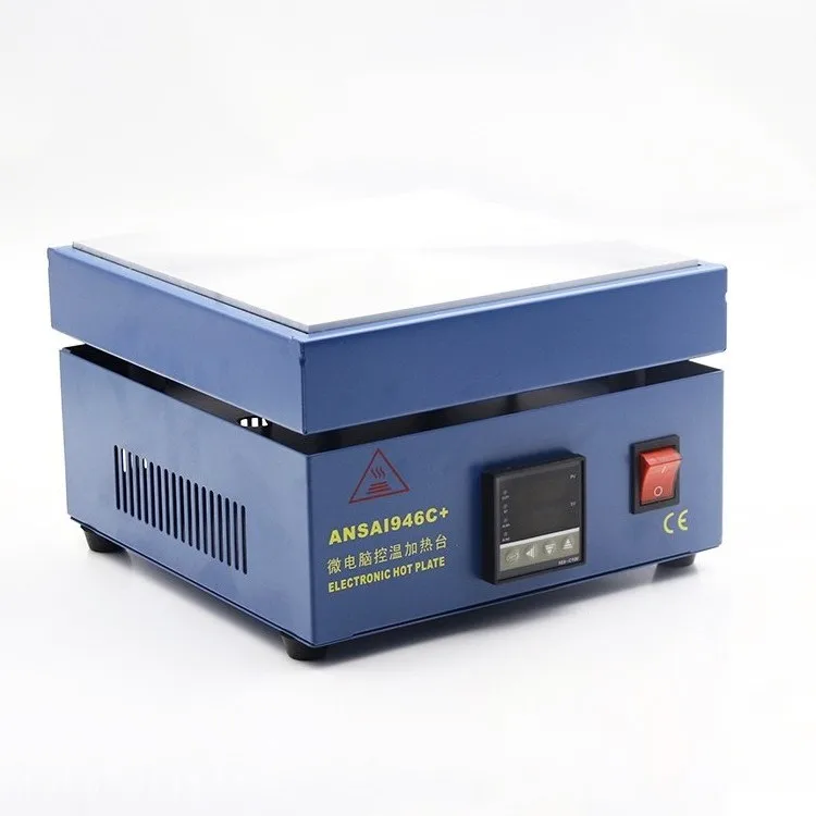 UYUE 946C+ Electronic Hot Plate LCD Digital Display Preheating Station for PCB SMD heating phone LCD touch screen separator