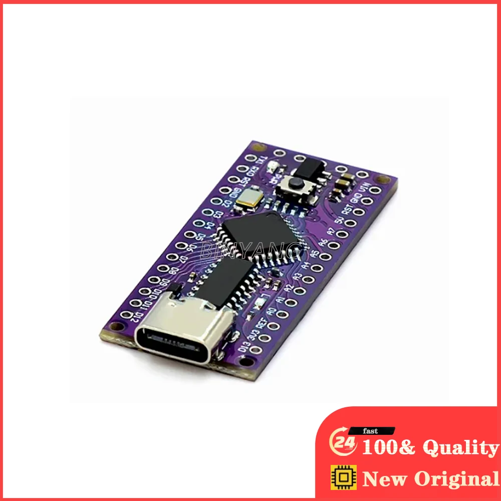 1PCS 10PCS/Lot LGT8F328P-LQFP32 MiniEVB TYPE-C USB Compatible with ATMEGA328 For Nano V3.0 LGT8F328P HT42B534-1 SOP16