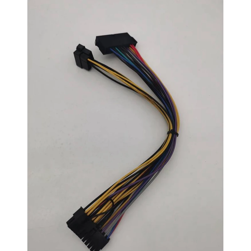 Motherboard ATX 24Pin + Dual IDE 4Pin Molex To 18Pin + 10Pin Adapter Power Cable For HP Z800 Workstation Mainboard 30Cm