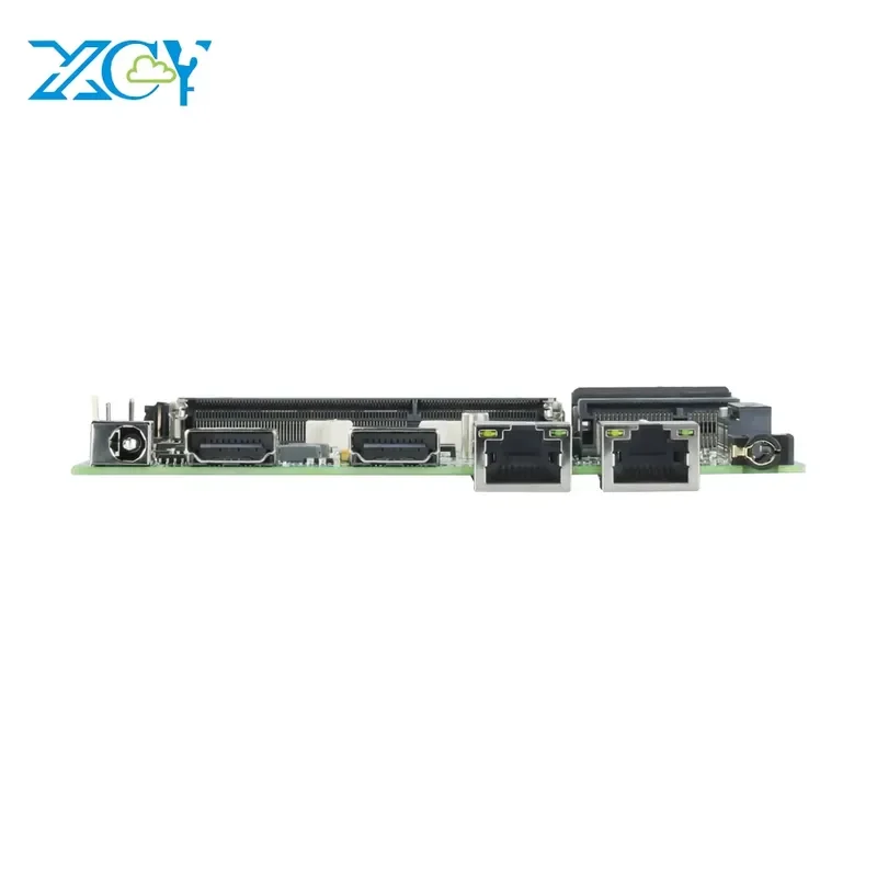 for XCY Fanless Industrial Motherboard 2955U Dual NIC Dual RS232 Mini PC Main Board 5
