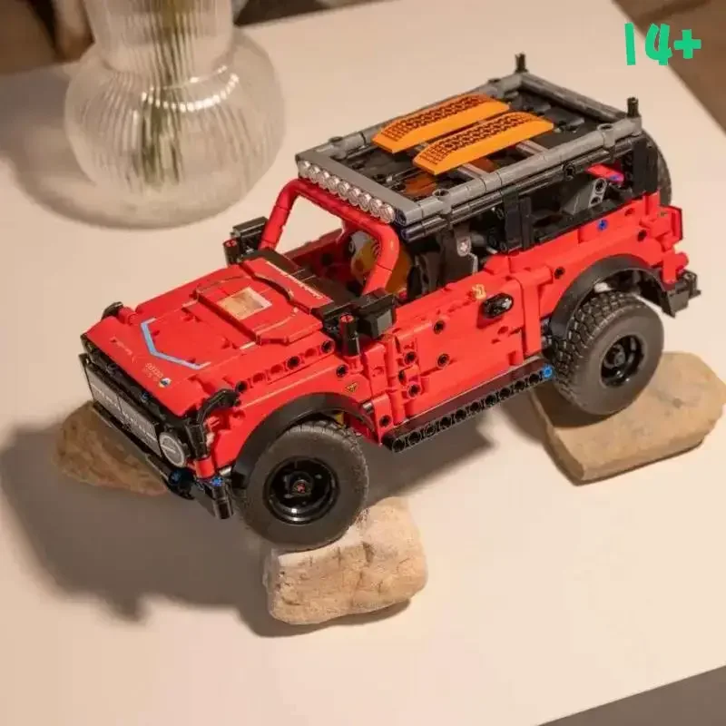 

Креативный конструктор MOC 2026: Внедорожник, 943 детали, развивающая игрушка для детей, идеальный подарок на праздники и день рождения