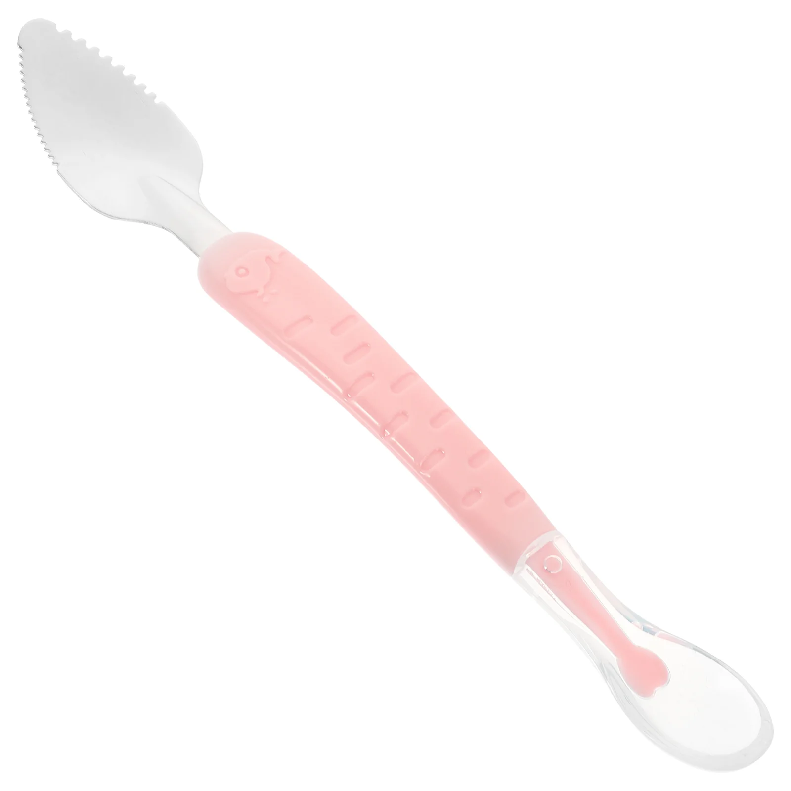 Raspador de acero inoxidable para el hogar, cuchara de frutas, cucharas de bebé, raspado de postre, suplemento alimenticio multiusos