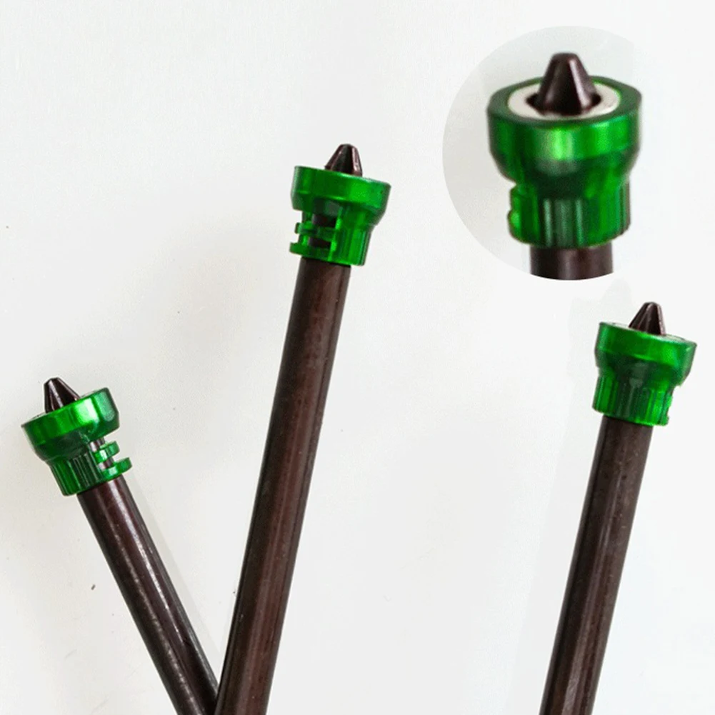 Destornillador cruzado alargado magnético de 6mm de diámetro, con mango de goma de bobina magnética, herramientas de reparación de seguridad aisladas, 1 Uds.