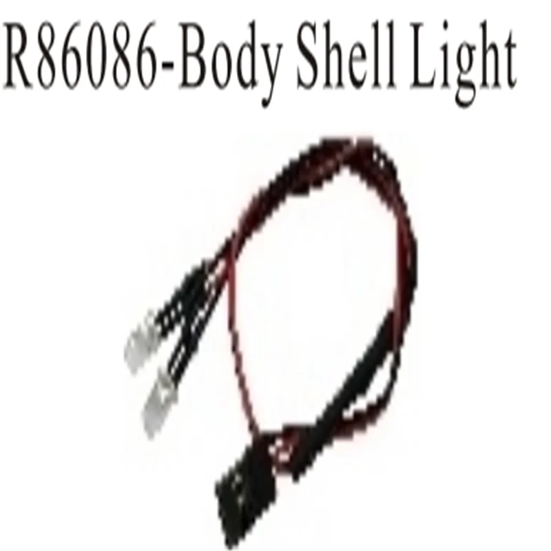 HSP RGT RC Spare Parts R86086 Body Shell Light R86196 Y-Lead For 1/10 4wd Scale Crawler Ex86110 Pioneer Car Toy Boy