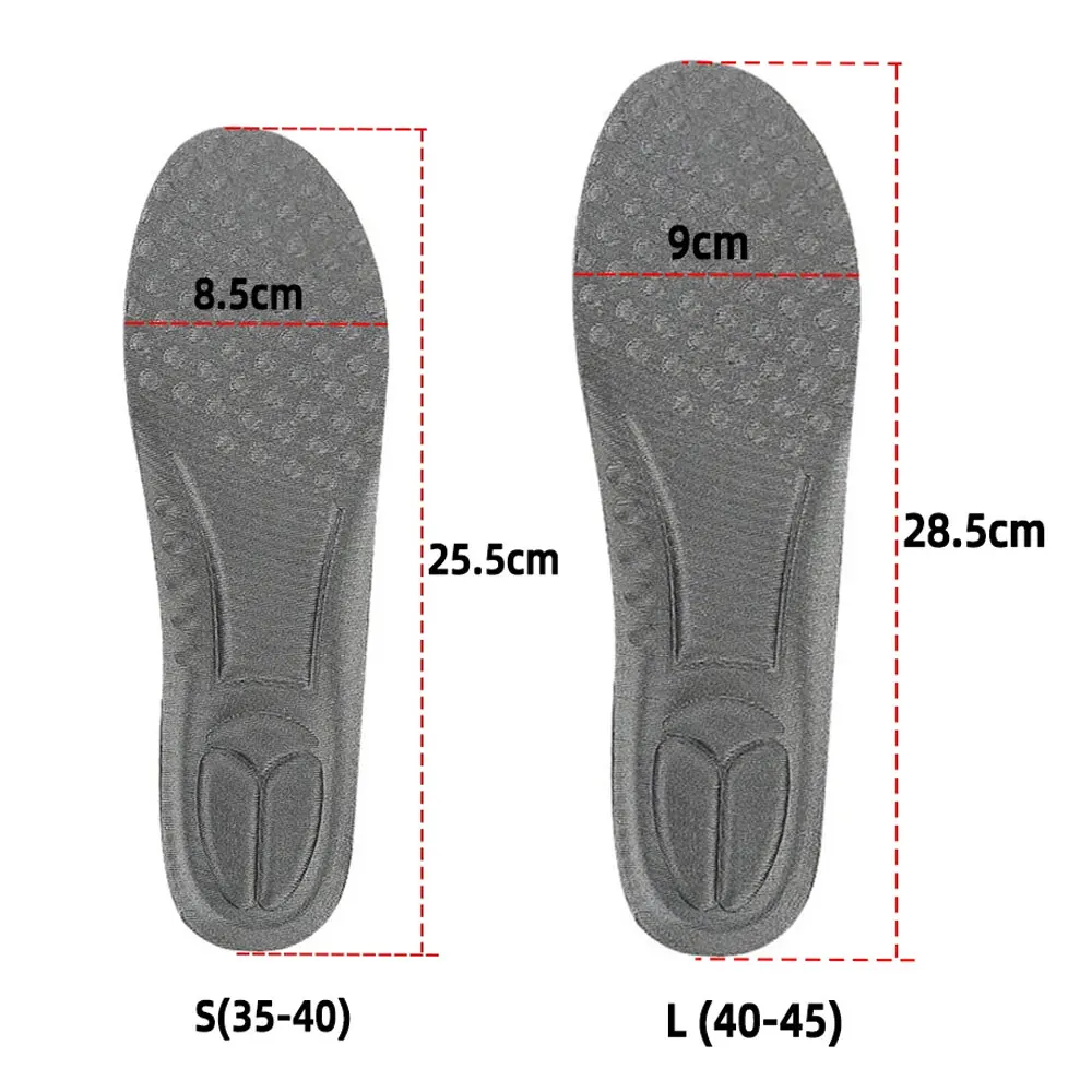 พื้นรองเท้ากีฬาสำหรับ Insole Memory Foam รองเท้าพื้นในรองเท้าระบายอากาศได้ดีพื้นในรองเท้าสำหรับวิ่งพื้นในรองเท้าสำหรับผู้ชายผู้หญิงออร์โทพีดิกส์