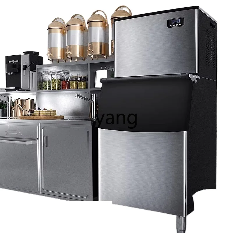 

CX ice machine commercial milk tea shop large 300kg large capacity automatic square ice cube making machine