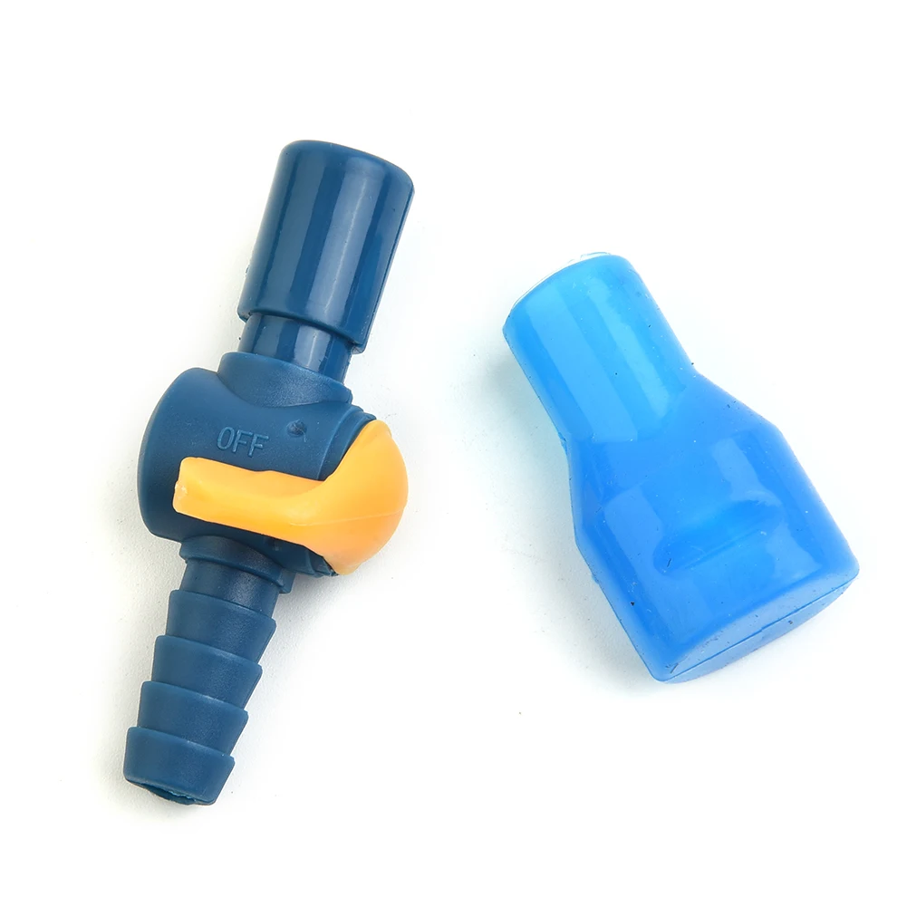 1pc Hydration Drink Pack Mouthpieces Bite Valve Replacement With On Off Switch For Camping Backpacking Water Bag Suction Nozzle