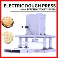 Noodle Pressing Machine 400pcs/H Electric Commercial Hand-grabbing Cake Pressing Machine Dough Flattening Machine Pressing Dough
