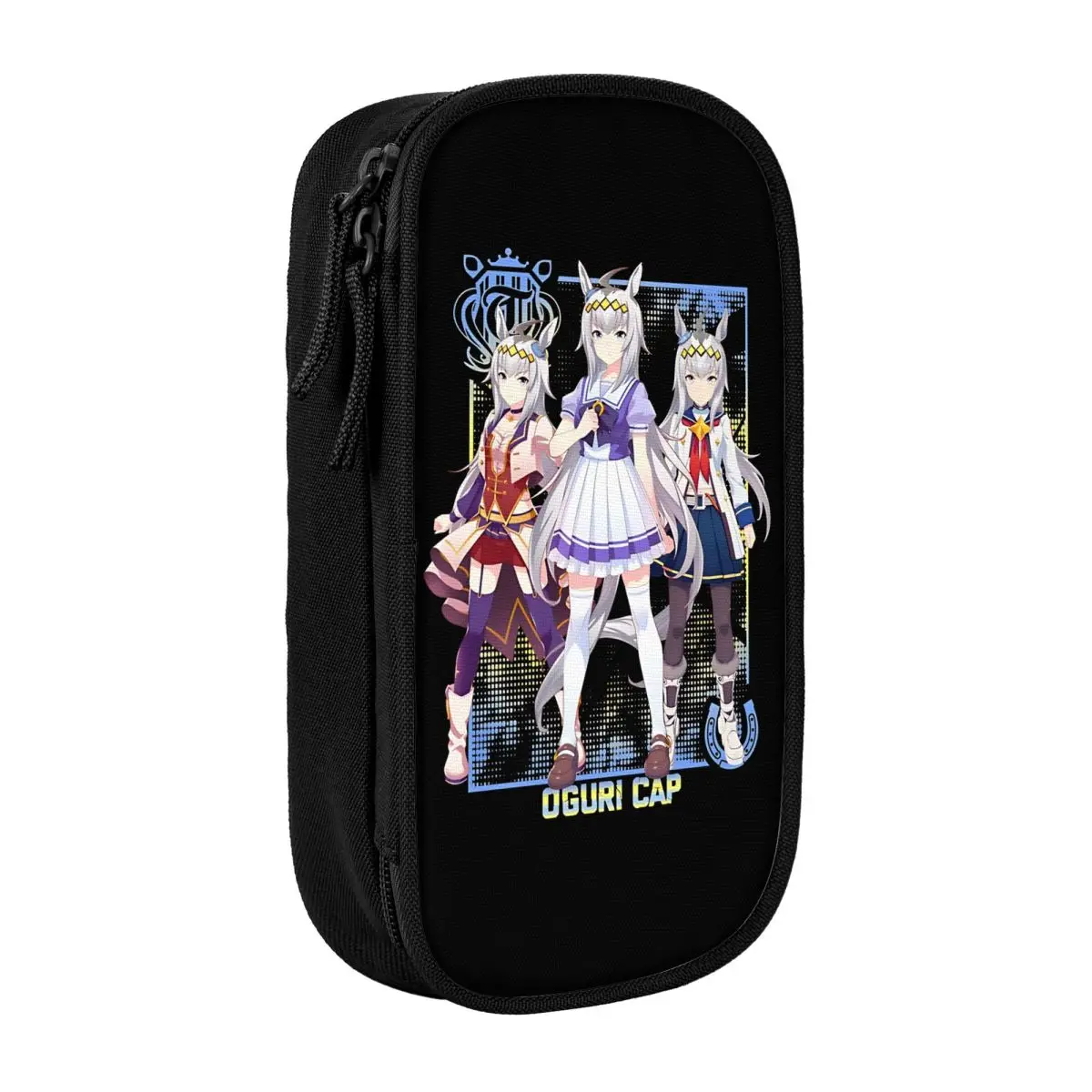 الكلاسيكية أوغوري كاب أوما موسومي مقلمة مقلمة صندوق القلم لفتاة صبي سعة كبيرة أكياس مكتب هدية القرطاسية