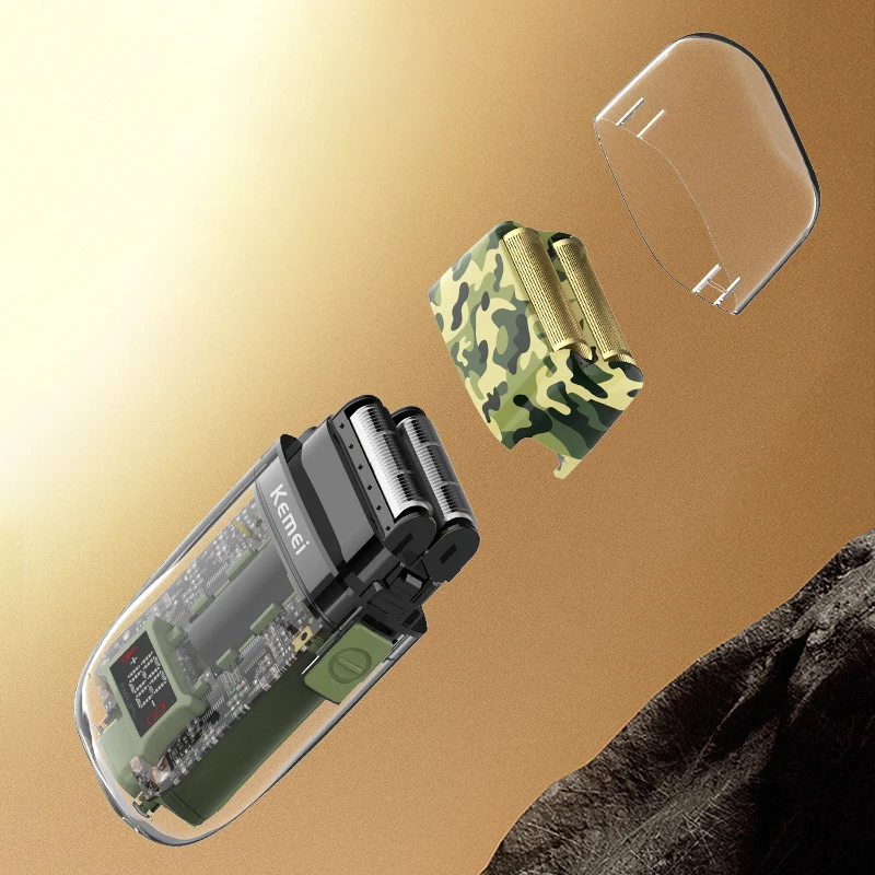 Tông Đơ Điện Dao Cạo Nam Điện Sạc Kiêm Máy Cạo Râu Máy Râu Dao Cạo Ướt Khô Kép Sử Dụng Chống Nước Sạc Nhanh