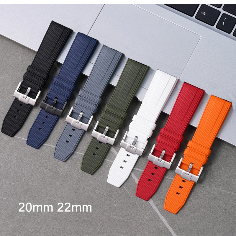 السائل حزام ساعة سيليكون 20 مللي متر 22 مللي متر ل أوميغا x سواتش MoonSwatch الإفراج السريع الرجال المنسوجة العالمي استبدال الفرقة سوار