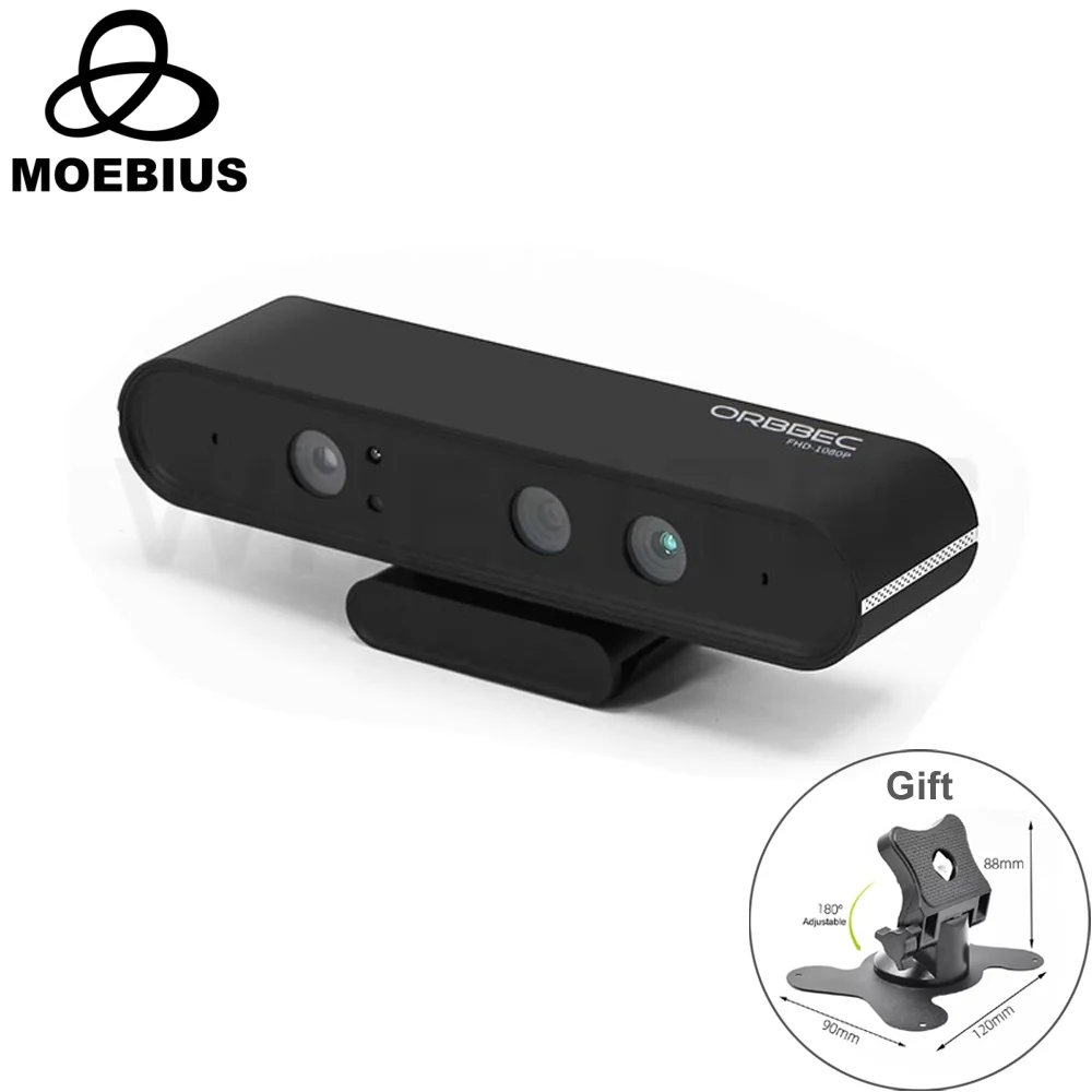 

ORBBEC Astra Pro Plus Глубина камеры 3D Vision Макетная камера, совместимая с системой ROS1/ROS2, запчасти для роботов и автомобилей