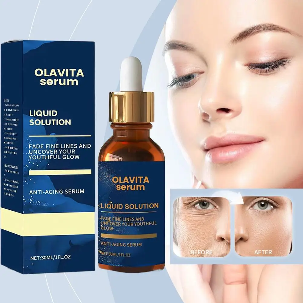 

30ml Anti Aging Serum Deep Nourishin Firming Fade Fine Lines Hydrating Facial Serum Reduces Wrinkles Skin Repair Care