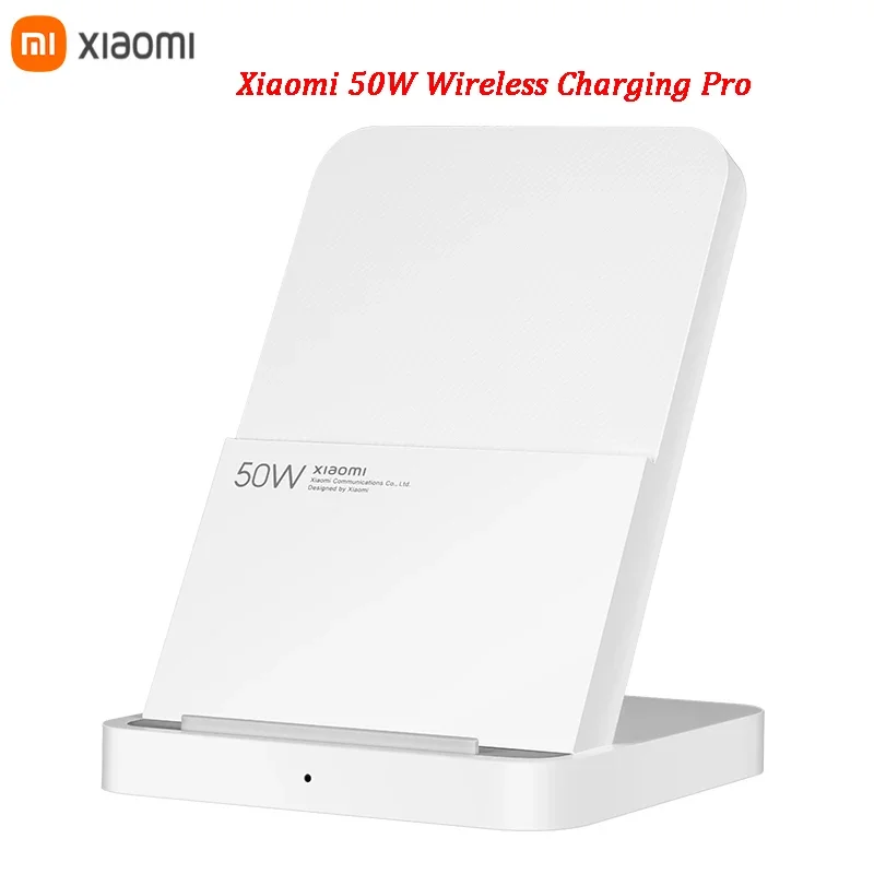 

Original Xiaomi 50W Vertical Air-cooled Wireless Charging Pro Fast Charging Qi Stand for Xiaomi 13 Pro/12S Ultra/10 New