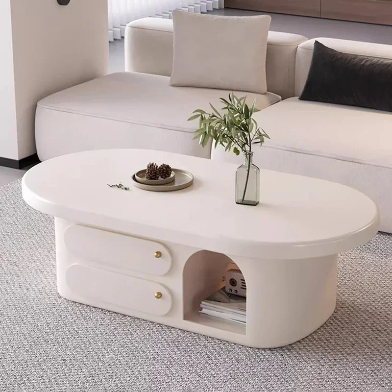 Modern Aesthetic Coffee Table Nordic Style Luxury Trendy Storage Coffee Tables Creativity Living Room Furniture Escritorios FYCT