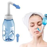 Waterpulse Nasal Irrigation Bottle for Adults and Kids Portable Nasal Wash System for Home Use