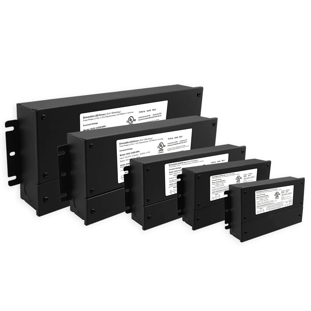 Class 2 24 v Dc Power Supply 30 w 60 80 96 Watt Ac 110v Constant Voltage 010v Dimmable Driver