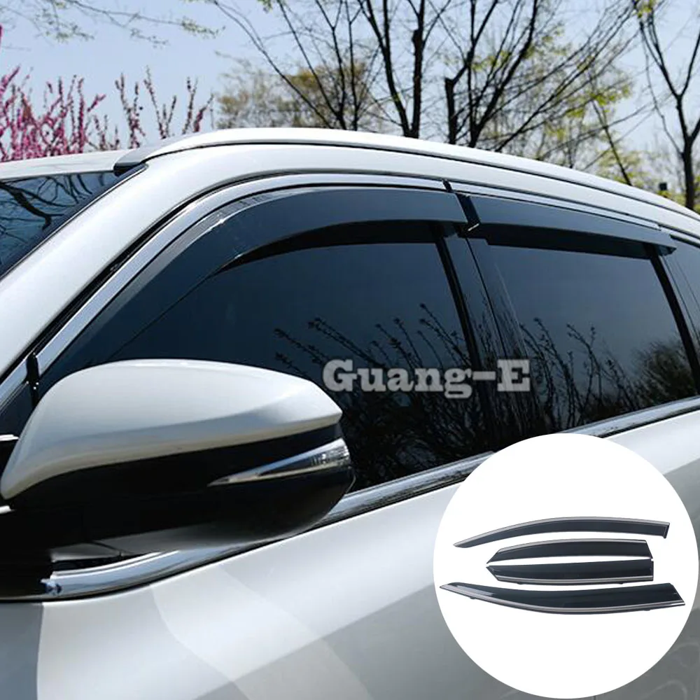 Window Visor Sun Shade Rain Guard For Lexus NX 200 200t 300h 2015 2016 2017 2018 2019 2020 2021 Car Accessories Side Deflectors