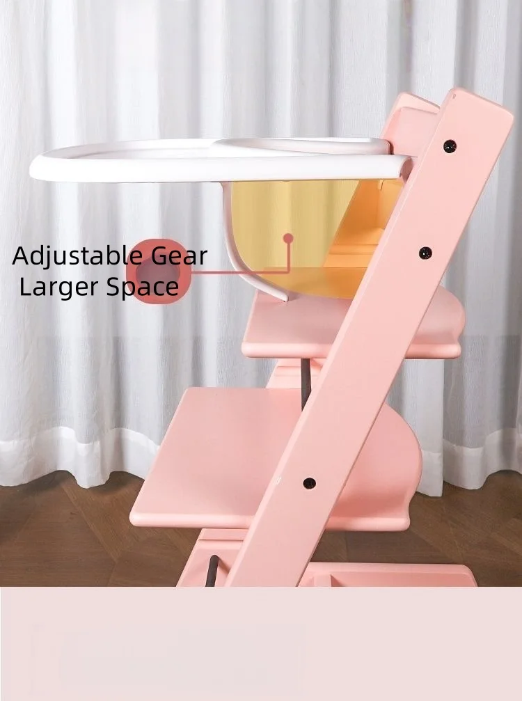 For Stokke Fat Baby Plus Large Smooth Dining Plate Without Fence HighChair Without Guardrail Baby Furniture Highchairs Accessory