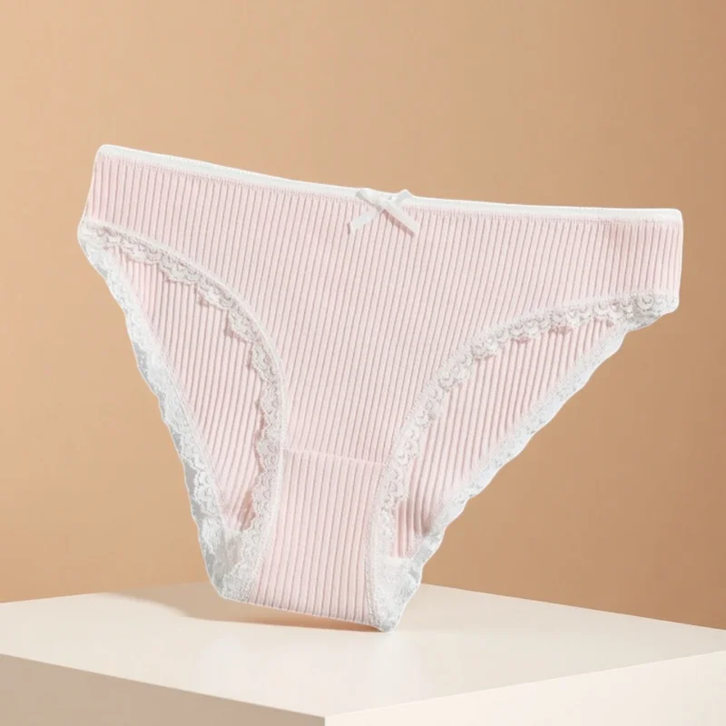 Thumbnail 4 - #33 Trending Womens Lace Trim Comfort Panties Right Now