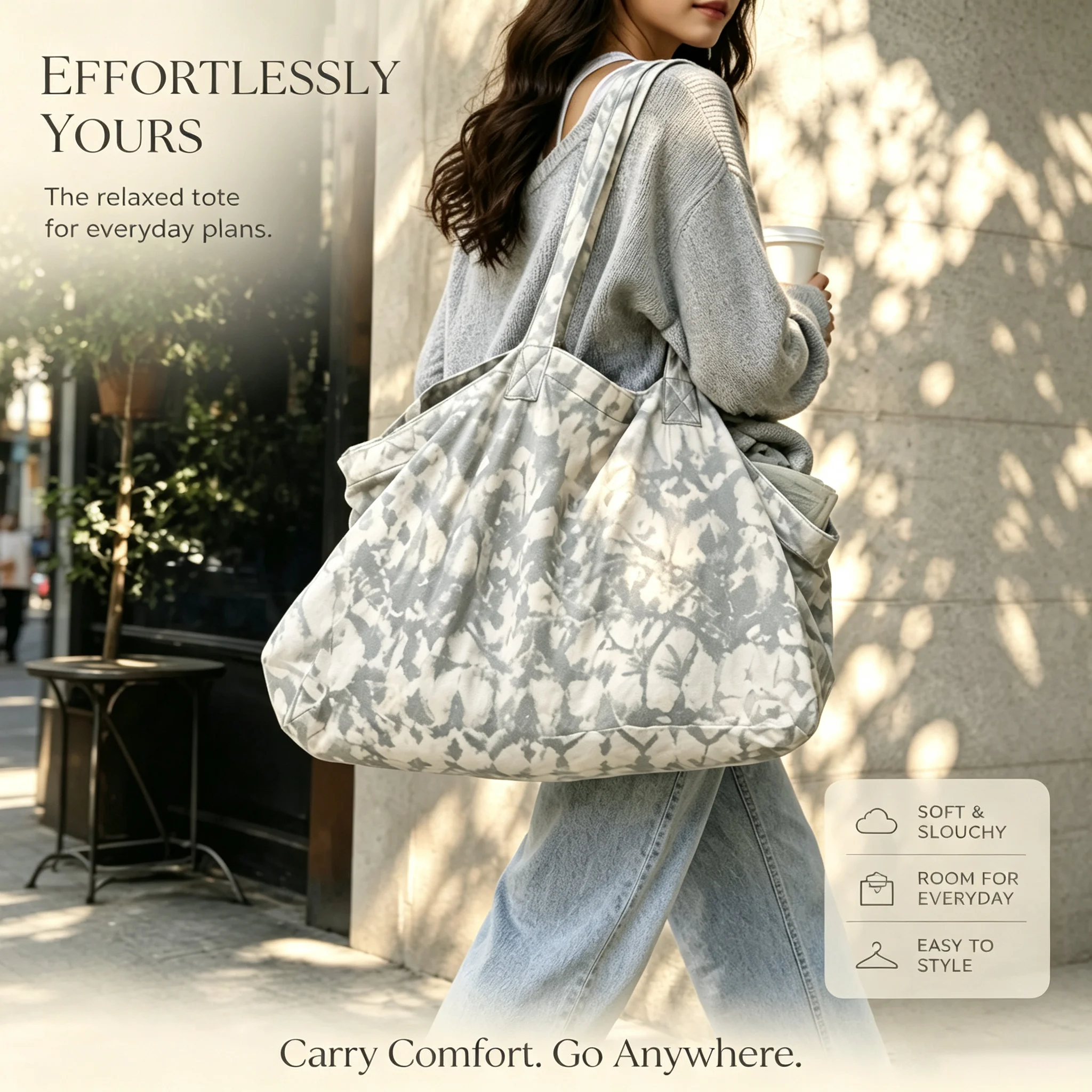 Bolsa de Yoga de Lona Unisex de Gran Capacidad, Bolso de Mano y Hombro, Estilo Urbano, Ecológica, Éxito de Ventas Transfronterizo
