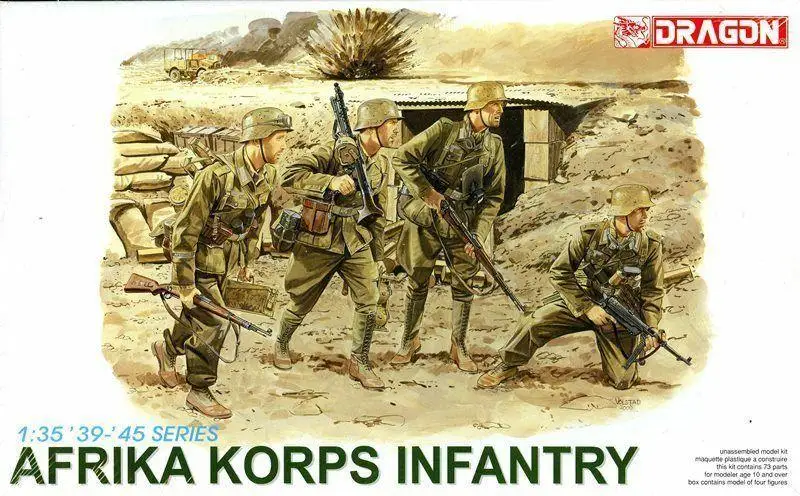 DRAGON 1/35 6138 Afrika Korps Infantry