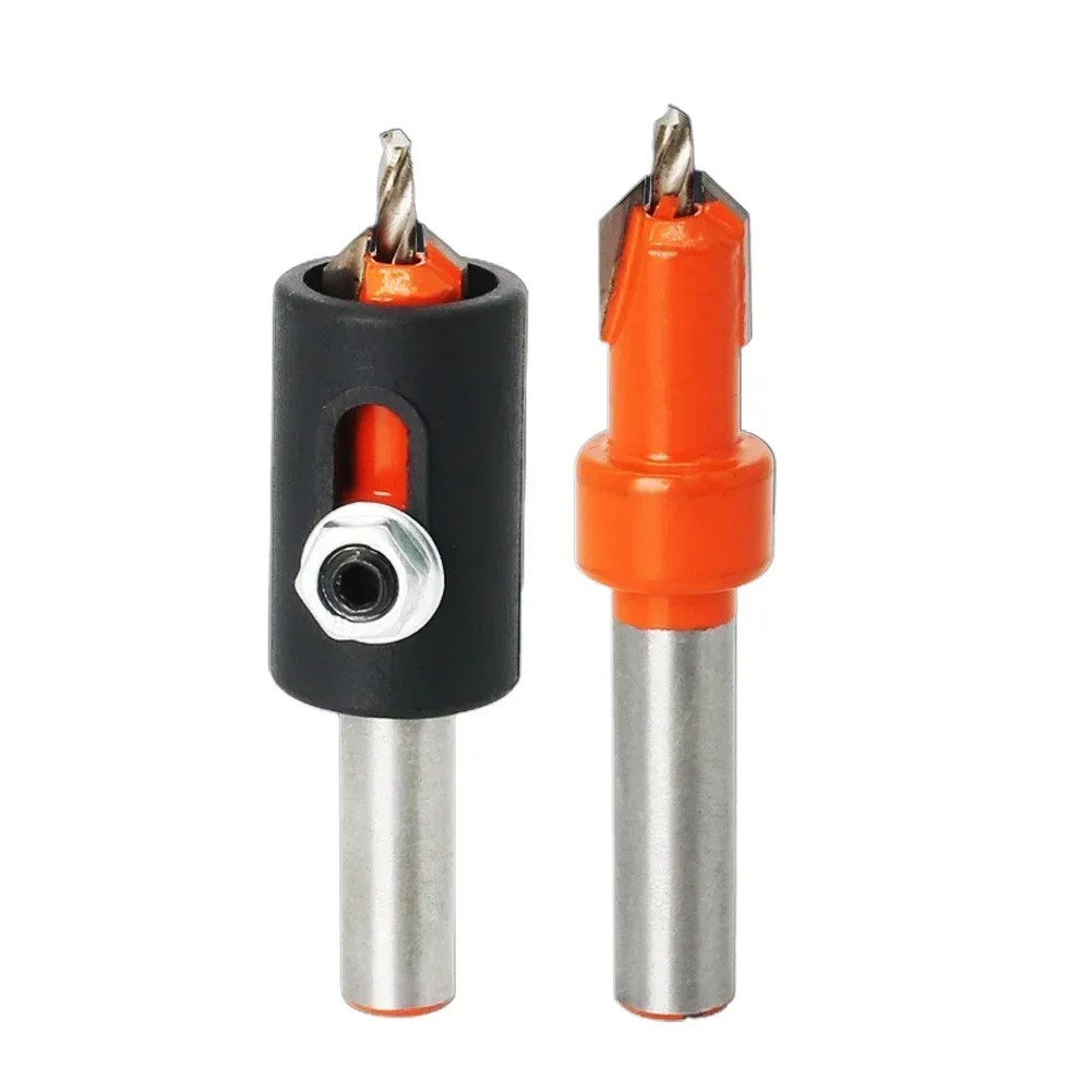 Houtbewerking Verzonken Router Bit Schroef Extractor Remon Sloop Boorstop Voor Houtfrees Houtsnijder Houtbewerking Boren