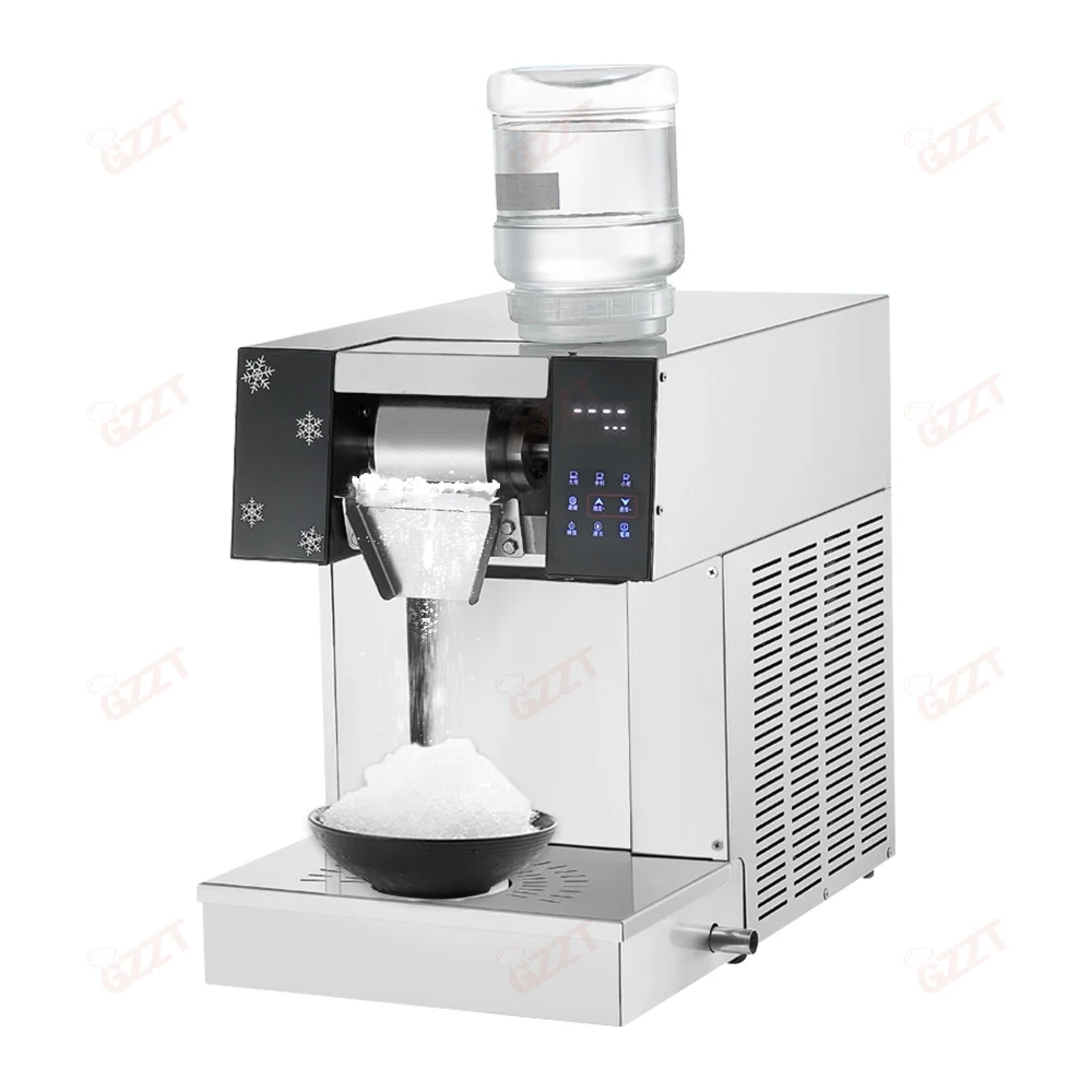 Manufacture Electric Automatic Snowflake Ice Maker Small Korean Bingsu Snow Ice  Shaver Machine Air cooling Bingsoo Ice Machine