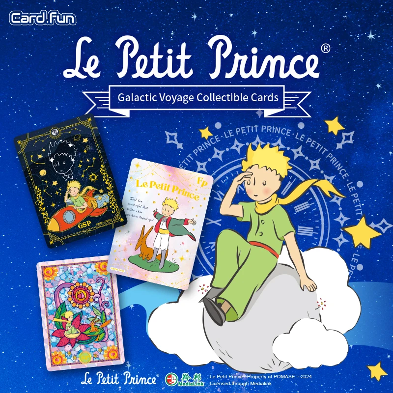 10 Packs CARDFUN Le Petit Prince Cards Official Anime TCG CCG Collectible Card Game Trading Cards Hobby Gifts Toys