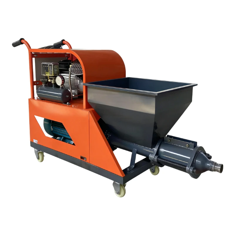 

Cement Mortar Spraying Machine Portable Diesel for Building Wall Plastering and Stucco Application Professional Tool