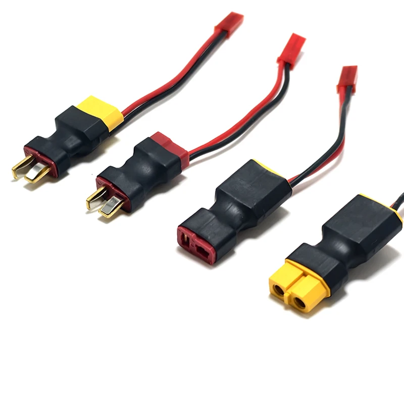 XT60 XT Plug Male to Female JST Adapter Cable, RC LiPo Battery Connector for Quadcopter Helicopter Drone DIY Parts