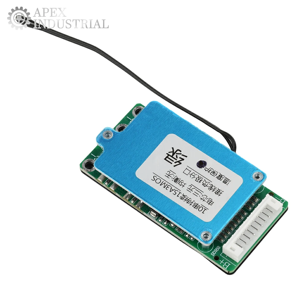 10S 36V 15A Li-ion Cell 18650 Battery Protection BMS PCB Board with Balance Function 36V for 10 Series Cell Li-ion Batteries
