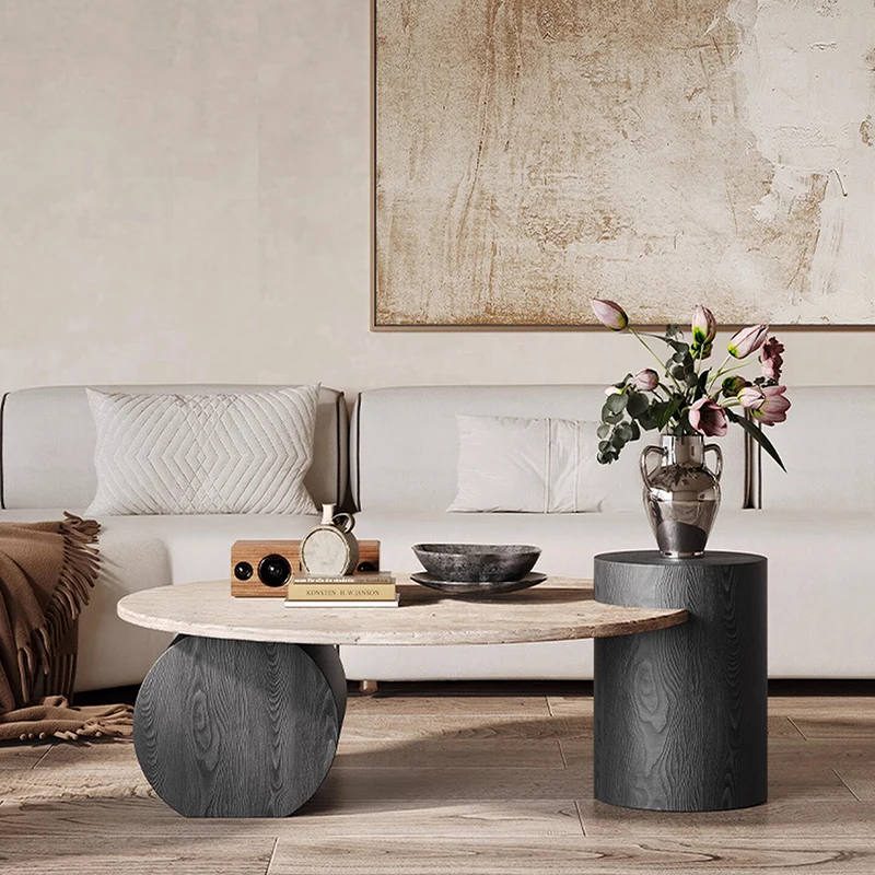 

Wabi Sabi Rustic Coffee Table Spacious Unique Durable Aesthetic Coffee Table Premium Classic Meubles De Maison Furniture Home