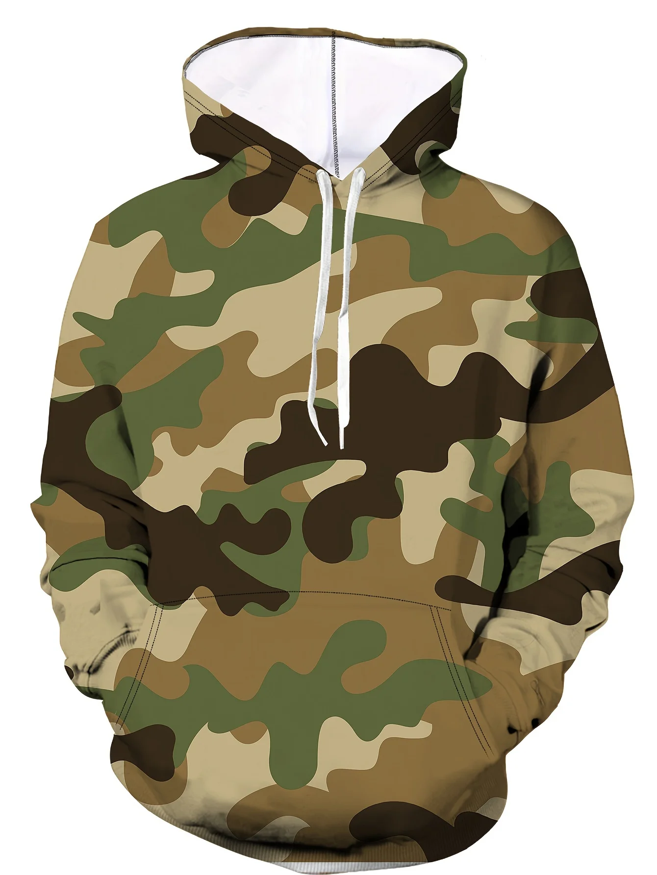 3D Camouflage Printing Hoodies For Men Military Tracksuits Children Fashion Streetwear Jackets Unisex Winter Hooded Sweatshirts