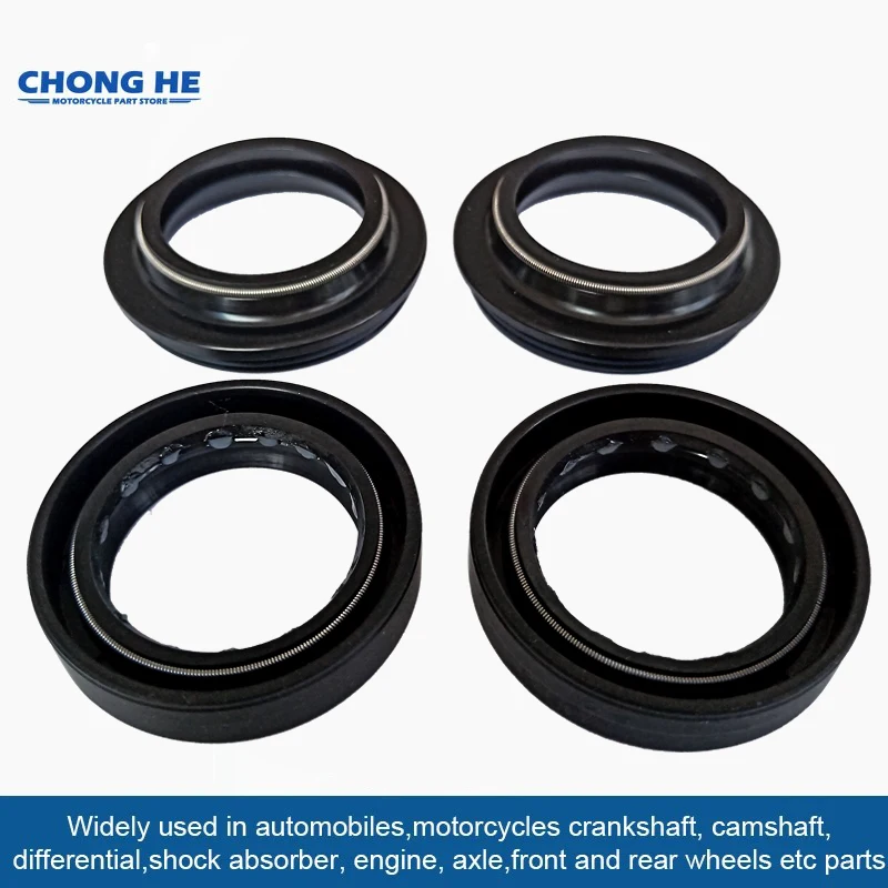 4/8/16pc 33*46*11 33*46*10.8 Motorcycle CMX250 KZ400 CA250 GN250 CMX250 TTR250 Front Fork Damper Shock Oil Seal for Rebel 250cc