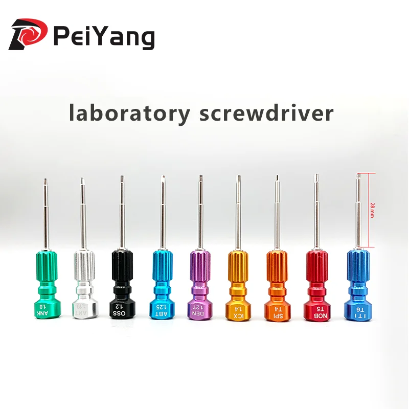 Dental Implant Screwdriver Dentistry Tool Kit Micro Screwdriver Dental Laboratory Stainless Steel Screw Driver  Dentium  OSS Nob