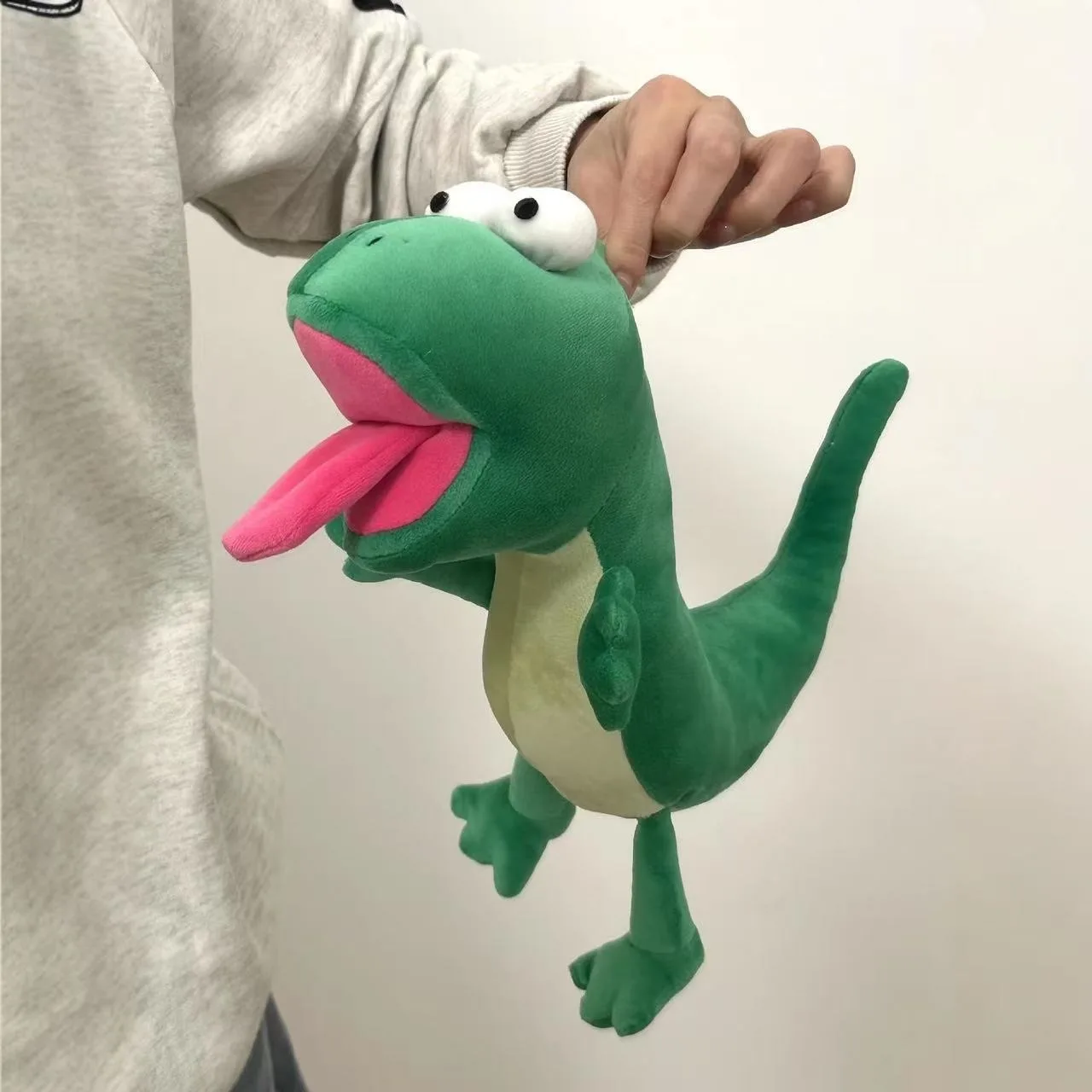 

Плюшевая игрушка-ящерица 2026 – Милая зеленая мягкая игрушка-ящерица для детей, подарок на день рождения, Рождество и декор для дома