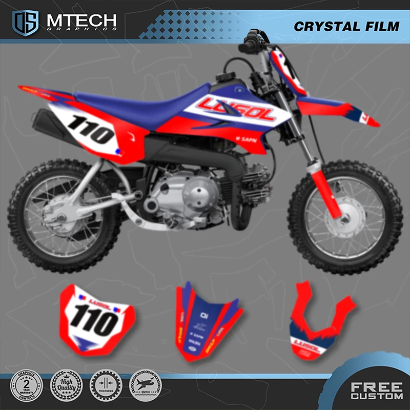 

DSMTECH Custom Team Graphics Decals Stickers Kits For YAMAHA TTR50 2006-2014 2015 2016 2017 2018 2019 2020 2021 003
