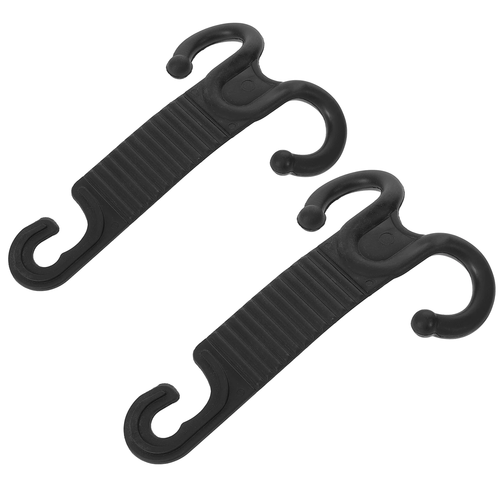 

Dual Car Seat Headrest Hooks Heavy-Duty Storage Hanger For Bags Purse Coat Organizer Easy Install Compatible With Most Vehicle