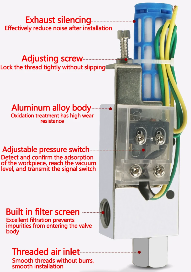 Detalle 1 de Electroválvula CV-10HS Neumática