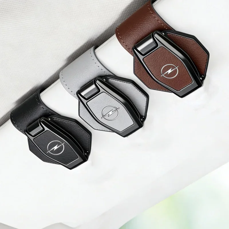 

Car Sunglasses Clip Card Ticket Holder Stand Fastener For Opel Astra j Insignia Astra g Corsa Zafira b Mokka Vivaro Meriva
