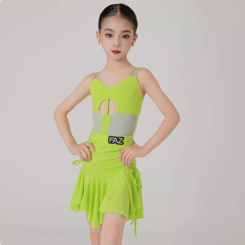 Latin Dance Costume Summer New Girl Practice Costume Northeast Dahua Dance Performance Costume dance skirt