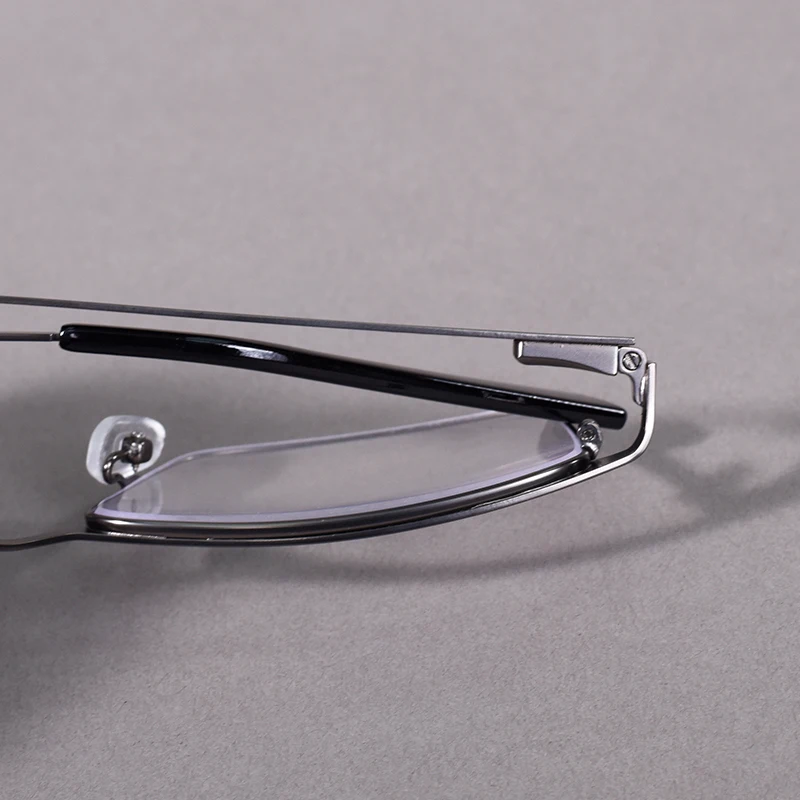 Männer Business Vollformat Design Lesebrille Blau Licht Blockieren Flexible Klassische Retro Presbyopie Brillen Mit Frühling +1 – Detail 28
