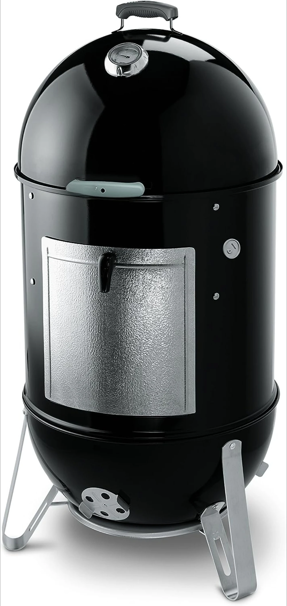 22-inch  Cooker, Charcoal Smoker,Black