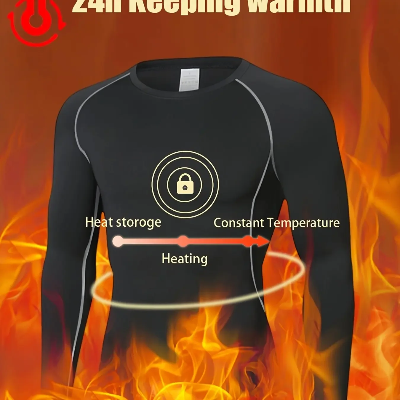 

Quick-drying tight-fitting men's long-sleeved sports cycling, running fitness, football training basketball autumn and winter